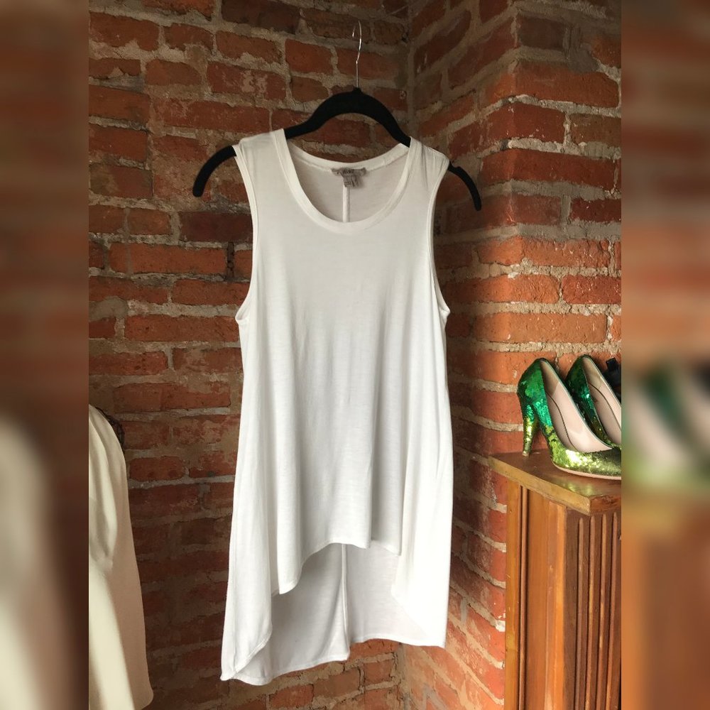 Classic high-low Helmut Lang tee